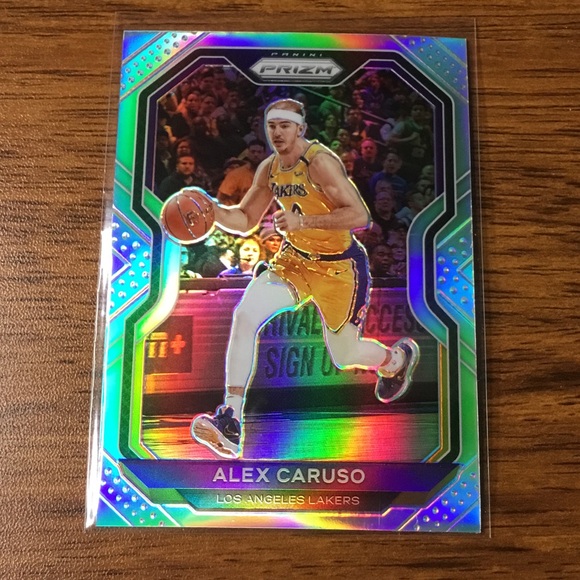 NBA Alex Caruso Silver Prizm Panini Prizm 2021 - Picture 1 of 2